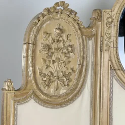 Pamono Large French Four-Fold Mirrored Dressing Screen, 1920s><noscript><img width=