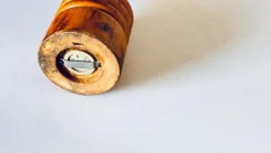 Clearance Pamono Large French Provincial Olive Wood Pepper Mill, 1960s