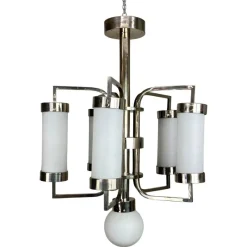 Hot Pamono Large Functionalist Chandelier, 1920s