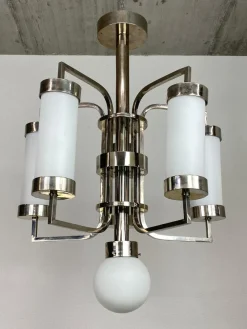 Hot Pamono Large Functionalist Chandelier, 1920s