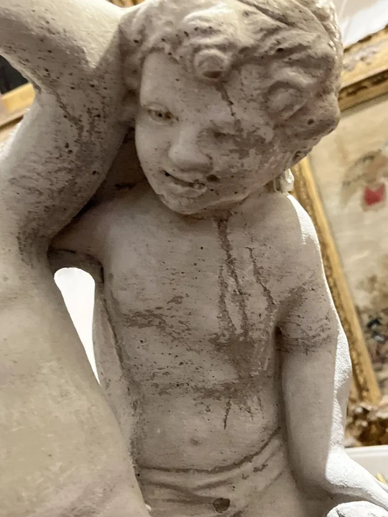 Clearance Pamono Large Garden Stone Statue
