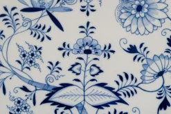 Pamono Large German Blue Onion Pattern Serving Platter from Meissen, 1890s><noscript><img width=