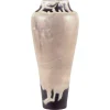 Best Pamono Large German Ceramic Vase with Floating Glaze, 1980s