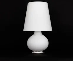 Sale Pamono Large Glass Table Lamp attributed to Fontana Arte, Italy, 1980s
