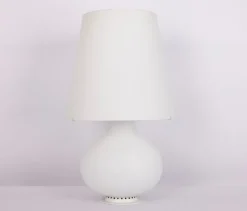 Sale Pamono Large Glass Table Lamp attributed to Fontana Arte, Italy, 1980s