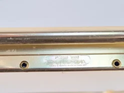 Outlet Pamono Large Gold Anodized Aluminum Tray by Kaymet, 1950s