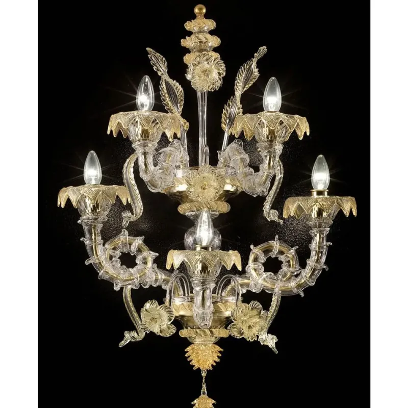Pamono Large Gold Wall Sconce by Simoeng> Wall Lights & Sconces