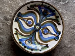 Sale Pamono Large Handcrafted Ceramic Art Bowl by Noomi Backhausen for Søholm, Denmark, 1960s