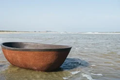 Clearance Pamono Large High Clay Bathtub by Studio Loho