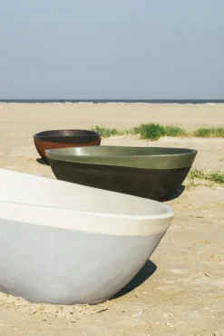 Clearance Pamono Large High Clay Bathtub by Studio Loho