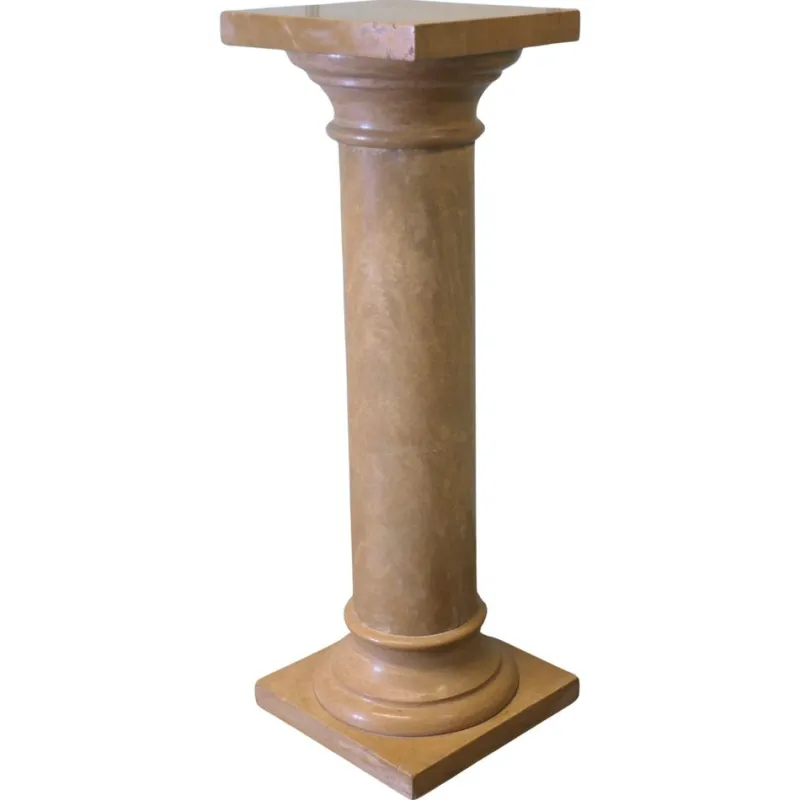 Outlet Pamono Large Honey Marble Column