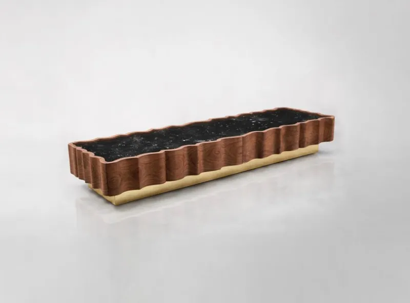 Pamono Large Il Pezzo 2 Low Coffee Table by Il Pezzo Mancante