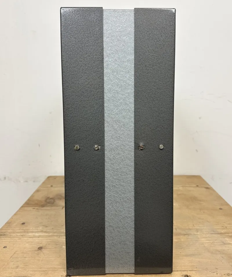 Best Pamono Large Industrial Square Double Sided Factory Wall Clock from Pragotron, 1970s