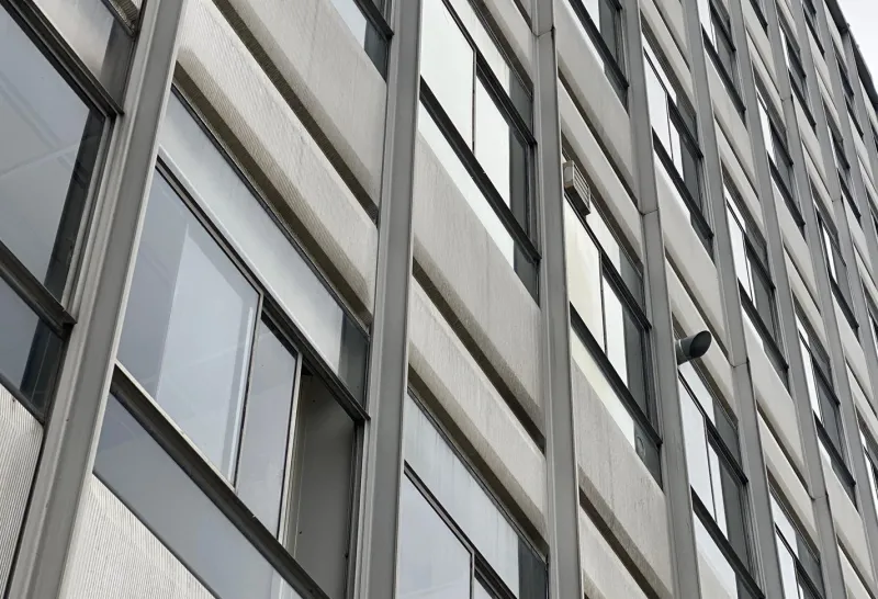 Pamono Large Insa Facade Panel attributed to Jean Prouvé, France, 1960s> Architectural Elements