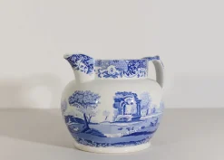 Sale Pamono Large Italian Blue and White Spode Jug