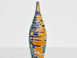 Pamono Large Italian Ceramic Solifiore Vase, 1950s><noscript><img width=