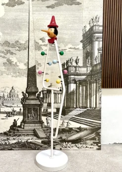 Pamono Large Italian Pinocchio Coat Rack from Giocattoli Galetti Milano, 1950s><noscript><img width=