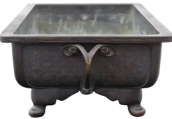 Pamono Large Japanese Bronze Planter, 1880s> Planters And Jardiniere
