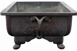 Pamono Large Japanese Bronze Planter, 1880s><noscript><img width=