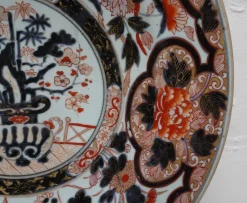 New Pamono Large Japanese Imari Arita Charger Dish, 1700