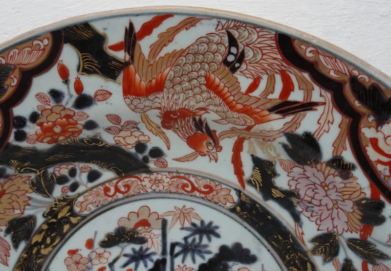 New Pamono Large Japanese Imari Arita Charger Dish, 1700