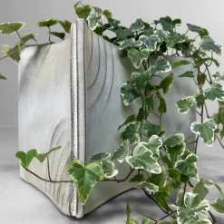 Pamono Large Japanese Okimono Ikebana Vase, 1970s><noscript><img width=
