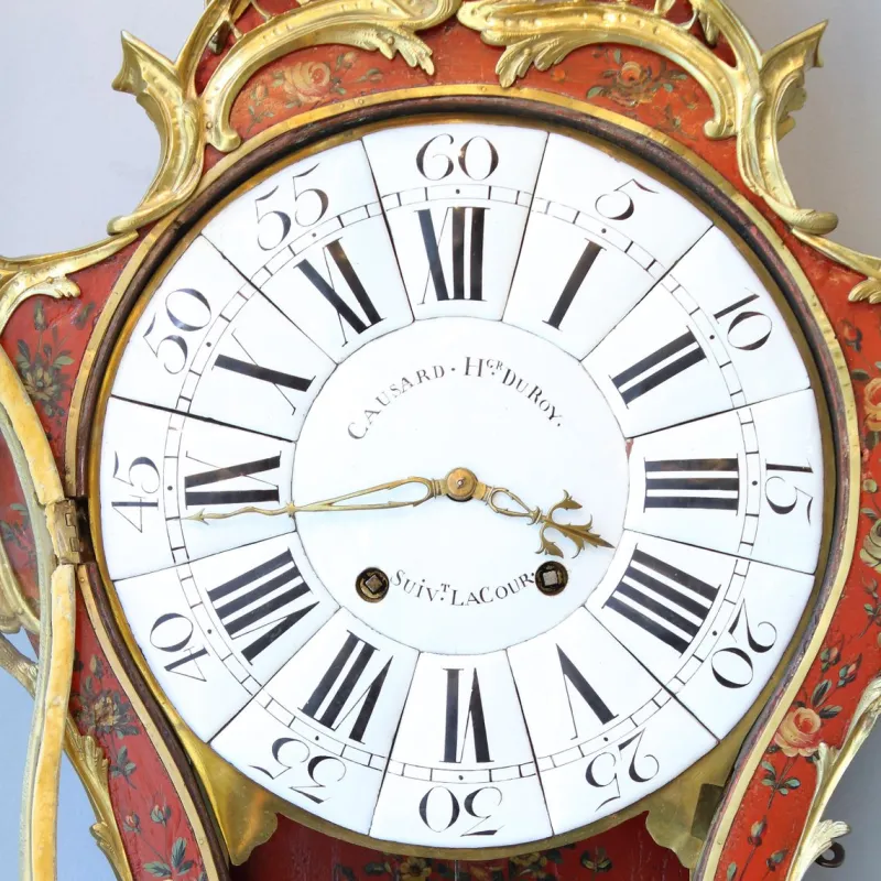 Clearance Pamono Large Louis XV Cartel Clock & Wall Console, France, 1750s, Set of 2