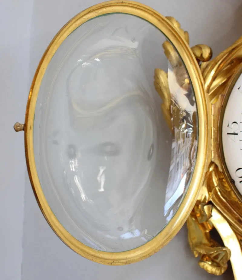 Pamono Large Louis XVI Cartel Wall Clock, Paris, 1770s> Clocks