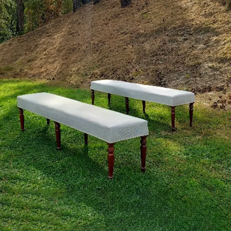 Pamono Large Louis XVI Style Benches, 1800s, Set of 2> Benches