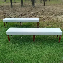 Pamono Large Louis XVI Style Benches, 1800s, Set of 2> Benches