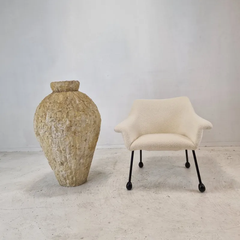 Pamono Large Mactan Stone or Fossil Stone Planter, 1980s> Planters And Jardiniere
