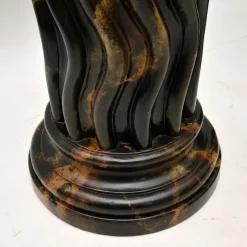 Pamono Large Marble Effect Columns, 1970, Set of 2><noscript><img width=