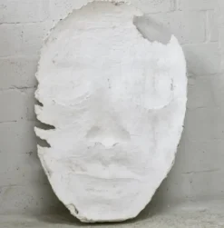Pamono Large Mask, 1970s, Plaster><noscript><img width=