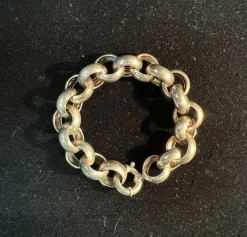 Discount Pamono Large Mesh Bracelet in Silver, 1970
