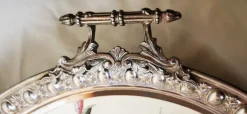 Pamono Large Metal and Porcelain Tray from Rörstrand, 1900s><noscript><img width=