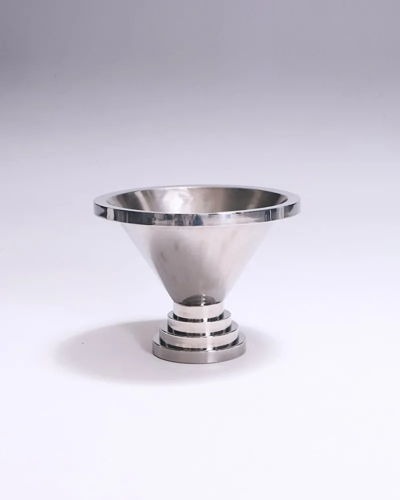 Pamono Large Metal Champagne Bucket, 2010s> Ice Buckets & Wine Coolers