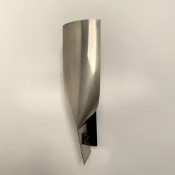 Pamono Large Metal Sconce in the style of Michel Boyer, France, 1970s