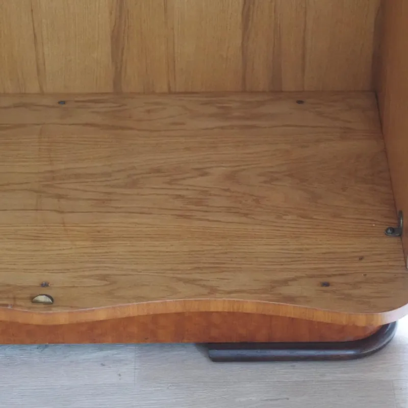 Outlet Pamono Large Mid-Century Curved 3-Door Wardrobe, 1950s
