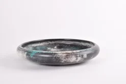 Pamono Large Mid-Century Danish Ceramic HAK Low Bowl from Kähler, 1930s><noscript><img width=