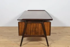 Pamono Large Mid-Century Freestanding Rosewood Desk, Denmark, 1960s><noscript><img width=