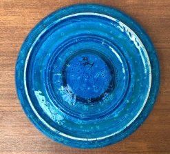 Online Pamono Large Mid-Century Italian Rimini Blu Pottery Bowl by Aldo Londi for Bitossi