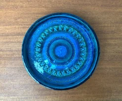 Online Pamono Large Mid-Century Rimini Blu Pottery Bowl by Aldo Londi for Bitossi, Italy, 1960s