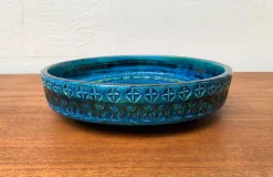 Online Pamono Large Mid-Century Rimini Blu Pottery Bowl by Aldo Londi for Bitossi, Italy, 1960s