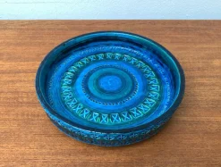 Online Pamono Large Mid-Century Rimini Blu Pottery Bowl by Aldo Londi for Bitossi, Italy, 1960s