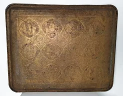 Pamono Large Middle Eastern Qajar Brass Tray><noscript><img width=