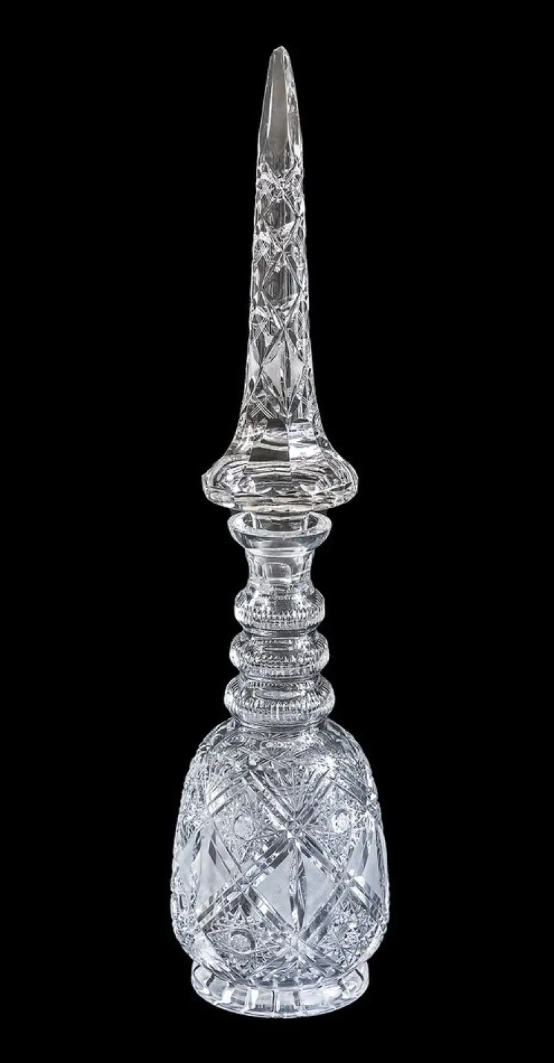 Pamono Large Middle Eastern style Bohemian Crystal Decanter> Bottles, Carafes & Jugs