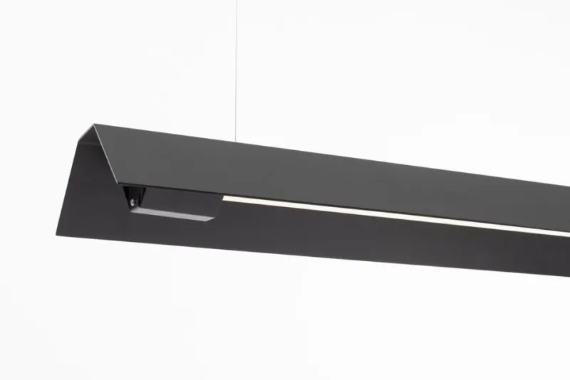 Pamono Large Misalliance Ral Jet Black Suspended Light by Lexavala