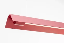 Pamono Large Misalliance Ral Pink Suspended Light by Lexavala> Ceiling Lights