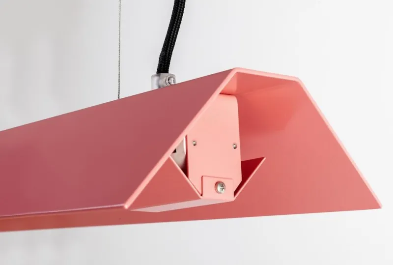 Pamono Large Misalliance Ral Pink Suspended Light by Lexavala> Ceiling Lights