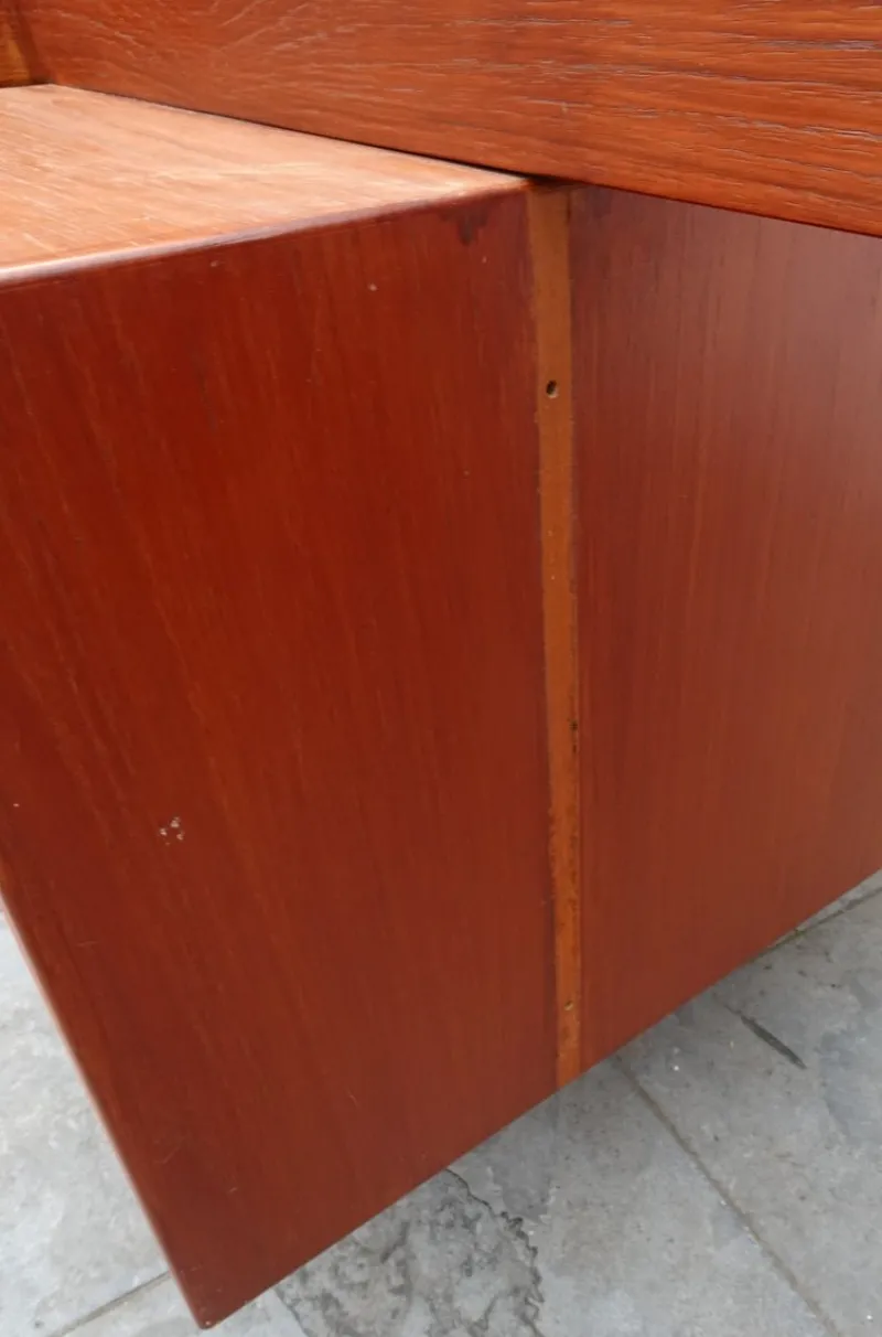 Sale Pamono Large Model 207 Desk in Teak by Arne Vodder for Sibast, 1950s